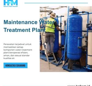 maintenance water treatment plant